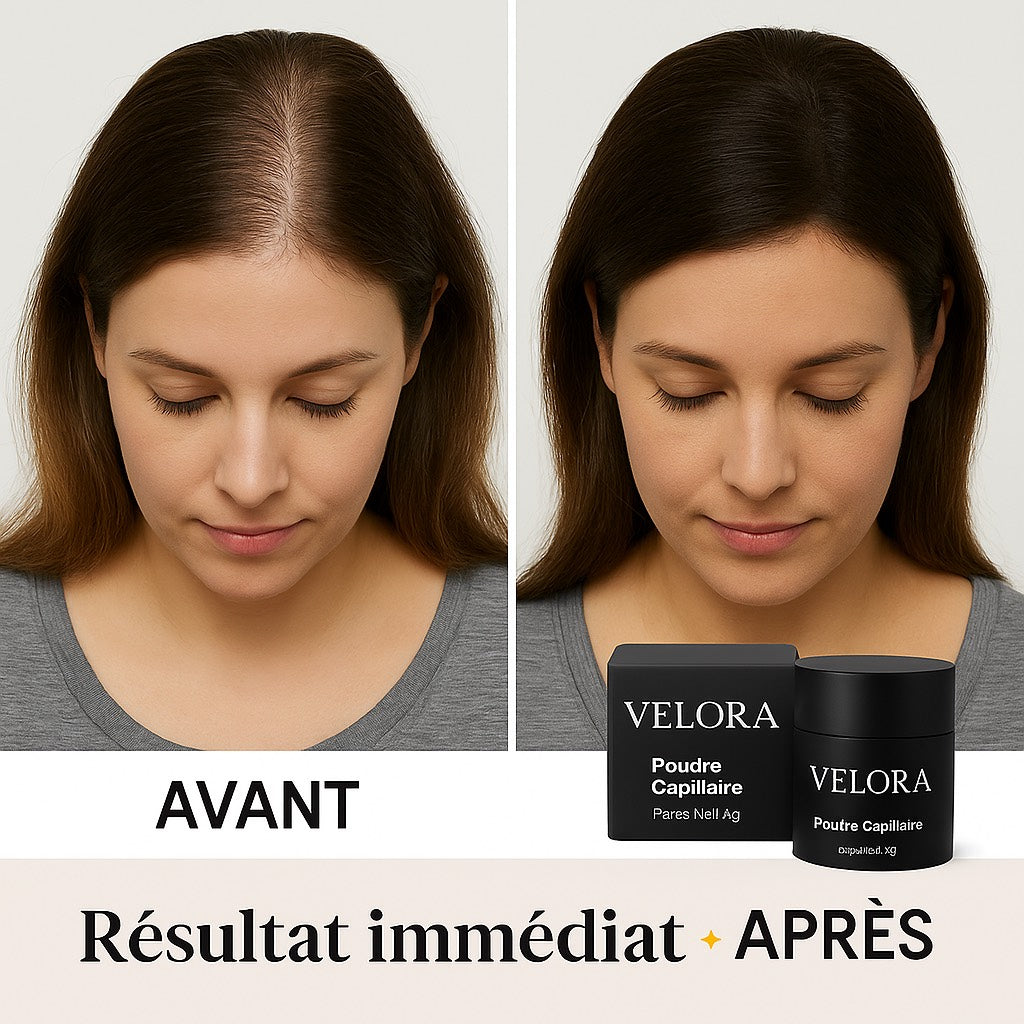 Poudre Capillaire Masquante – Retouche Instantanée des Cheveux